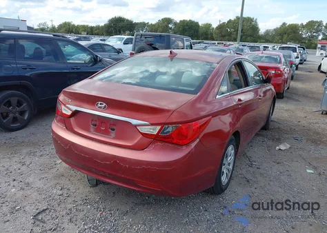 2011 Hyundai Sonata Gls z USA, uszkodzony, nr VIN 5NPEB4ACXBH177869